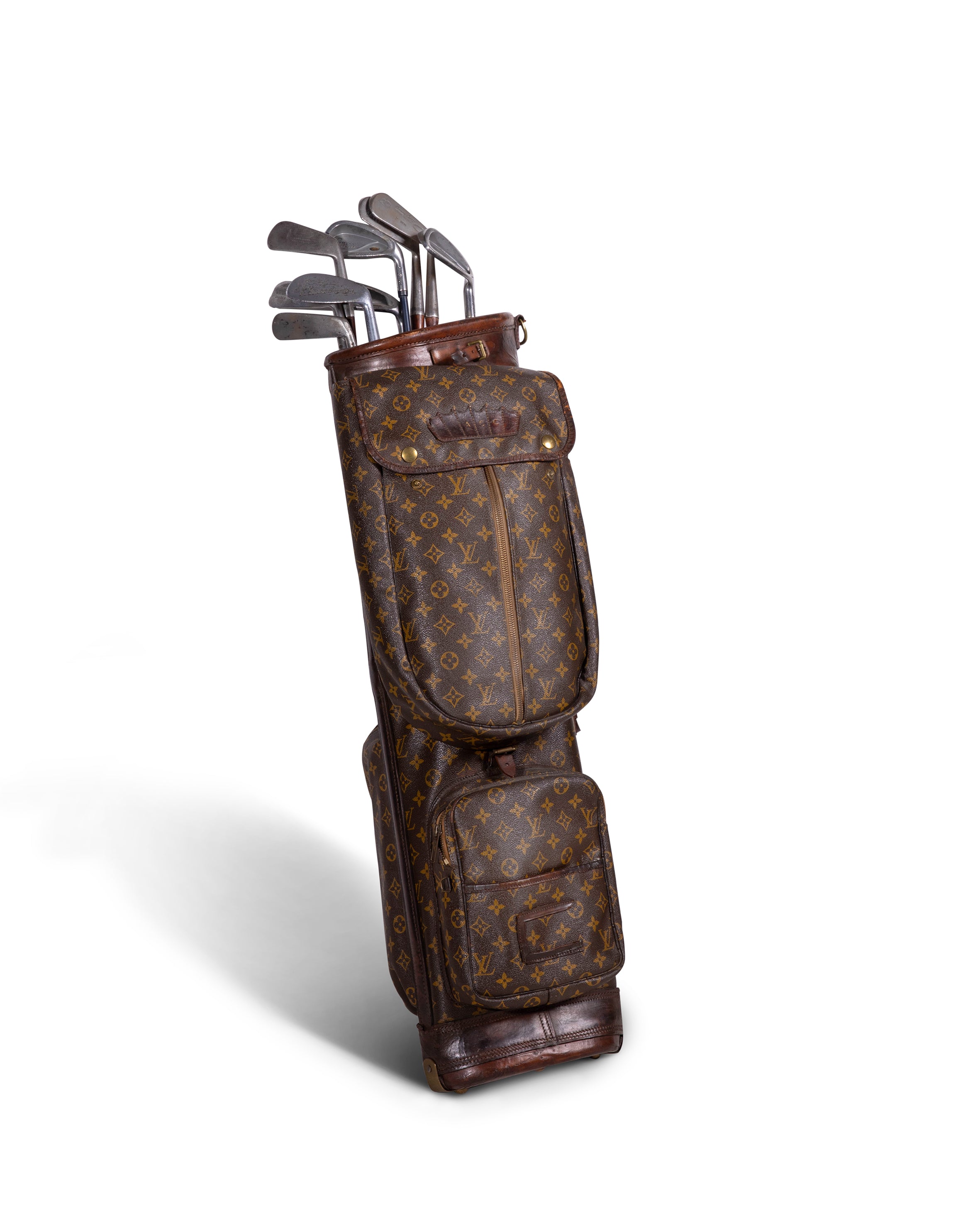 1970s Louis Vuitton Monogram Golf Bag