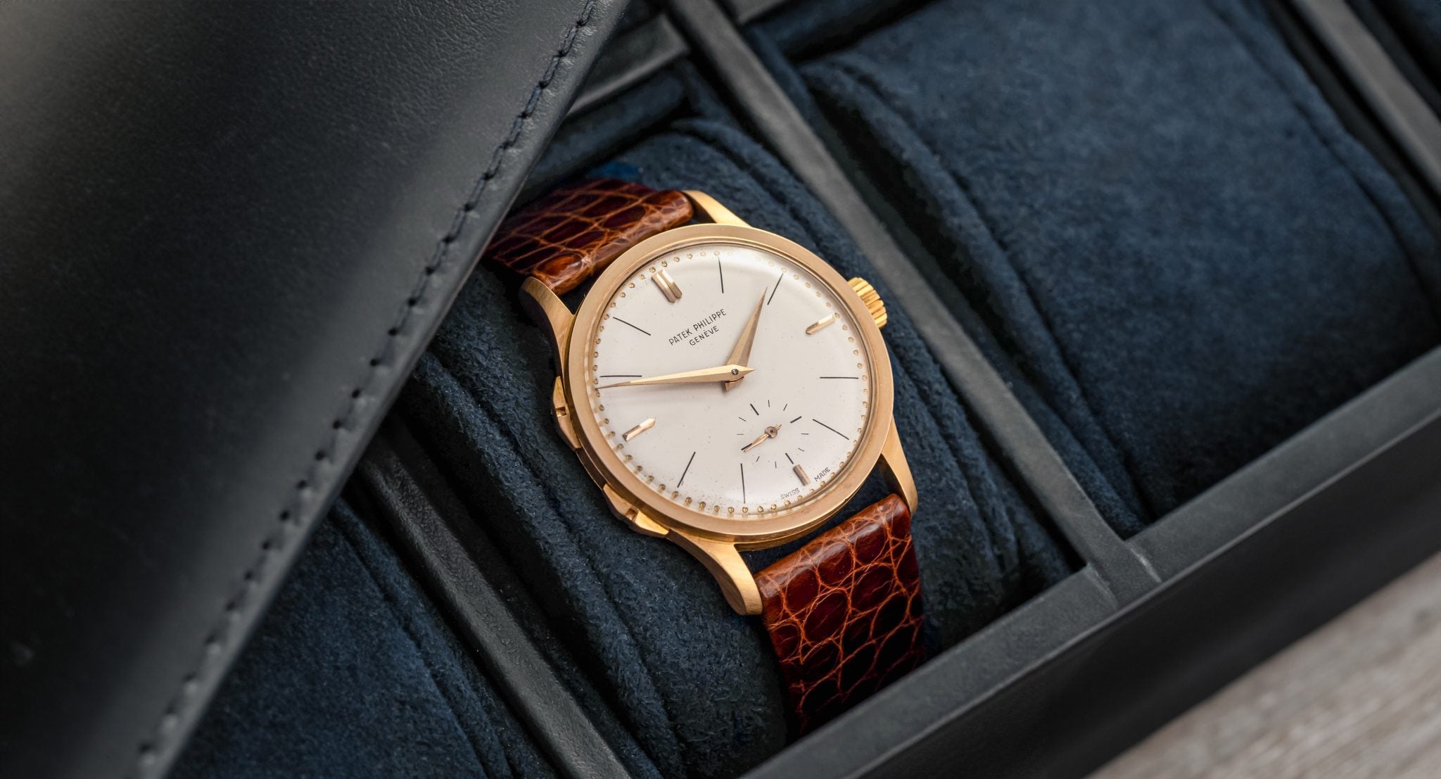  2597 Patek Philippe ‘Travel Time’ Calatrava, Pink Gold