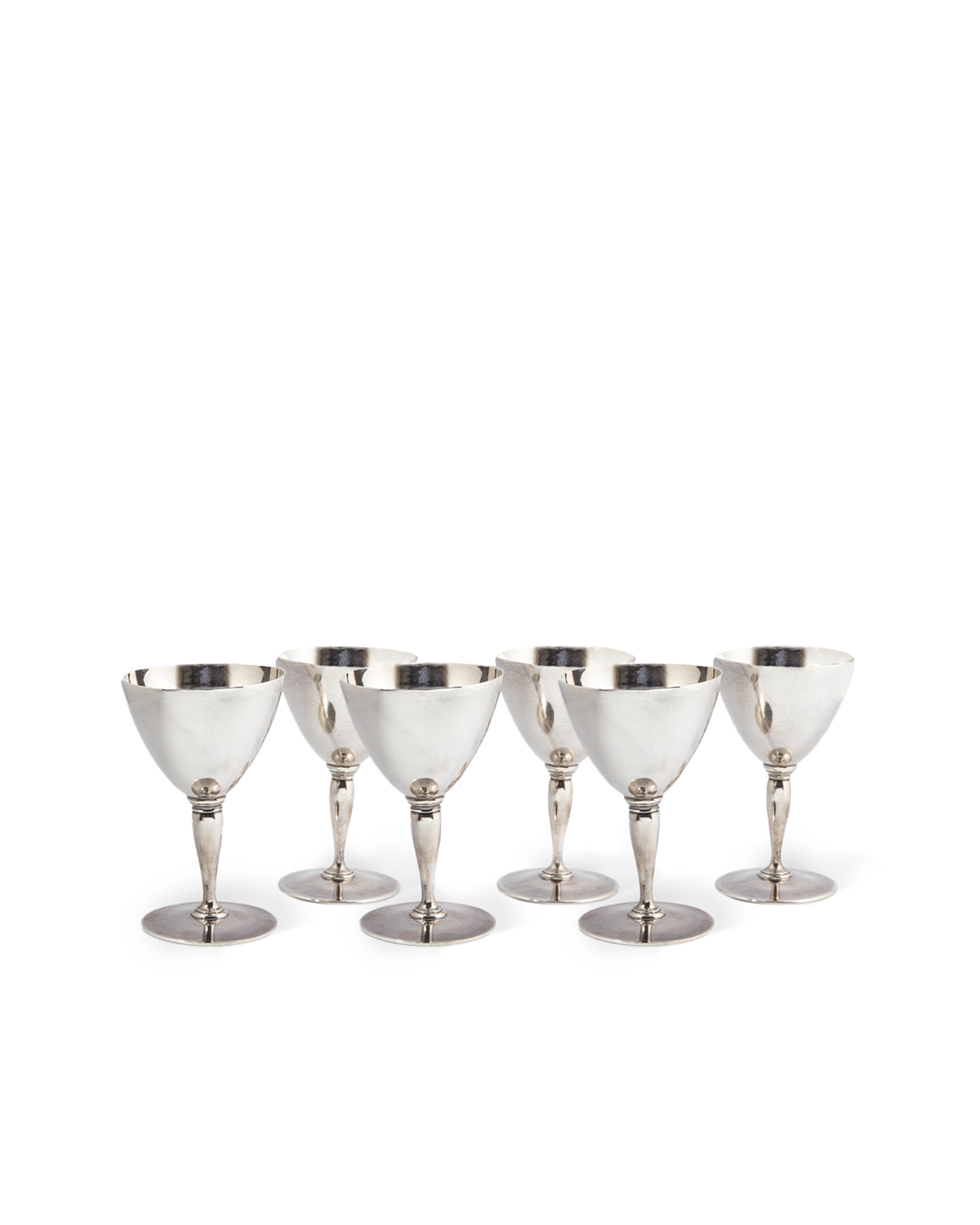 Set of 6 “Cordials” liquor  Tiffany&Co. 1910